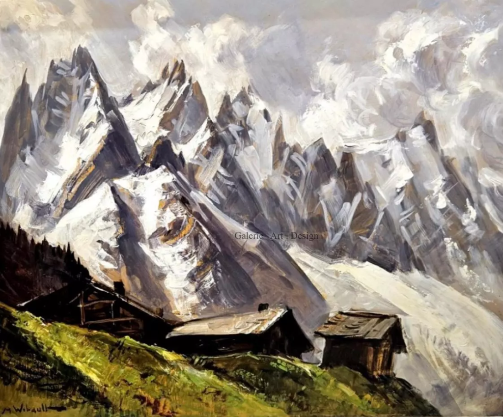 Image Les Aiguilles de Chamonix depuis Le Lavancher