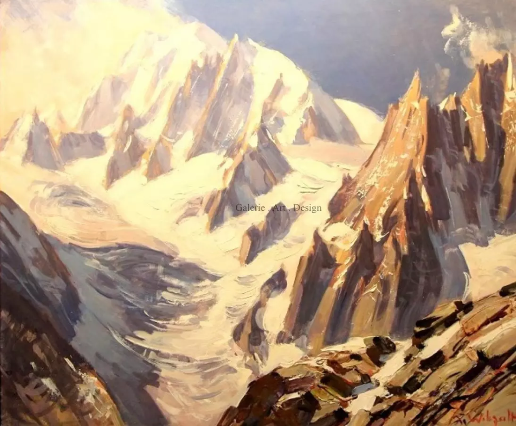 Image Le Mont Blanc et la Vallée Blanche