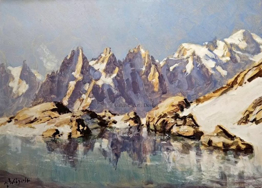 Image Le Mont Blanc depuis Le Lac Blanc