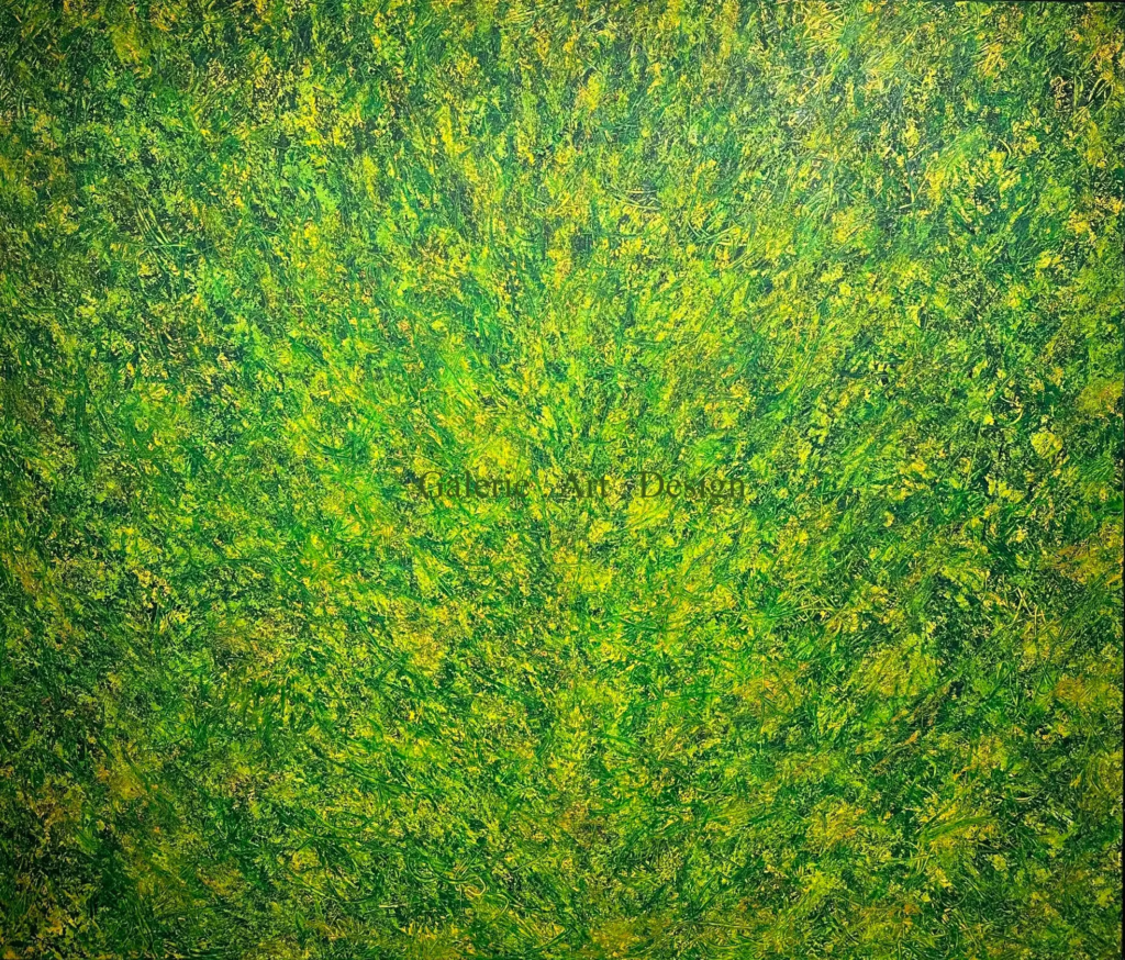 Image Composition Florale Verte