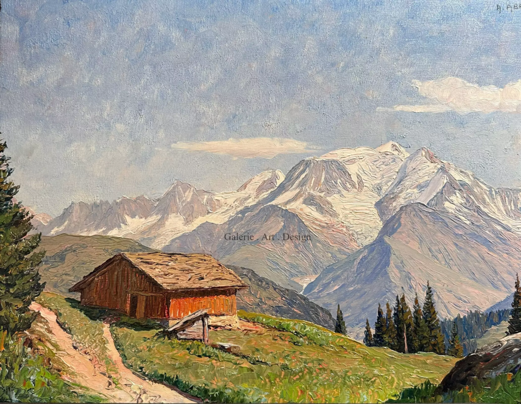 Image Le Mont Blanc vu du Mont d’Arbois