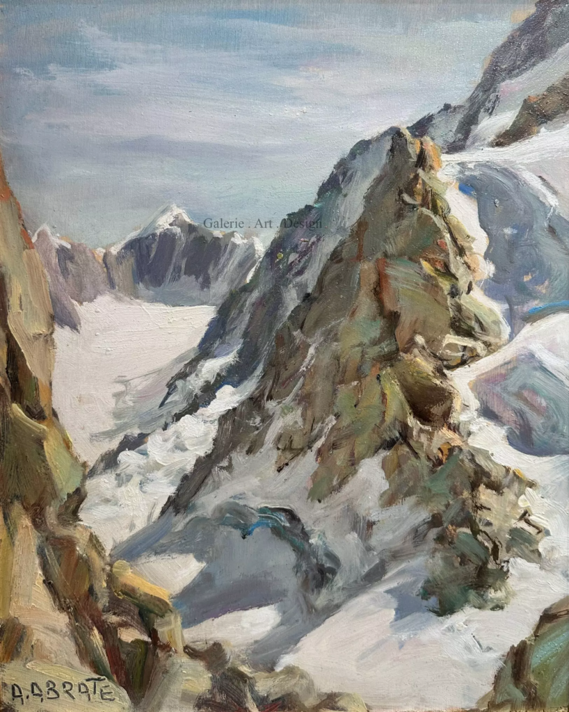 Image Le Mont Dolent depuis l’Aiguille des Grands Montets