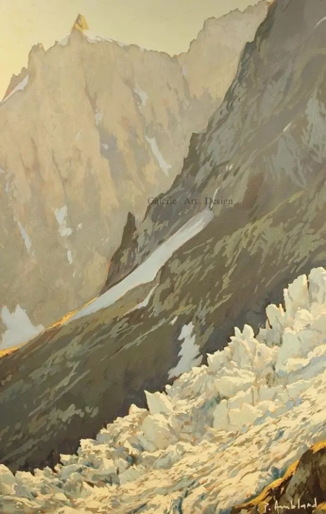 Image Glacier des Bossons et Midi-Plan 