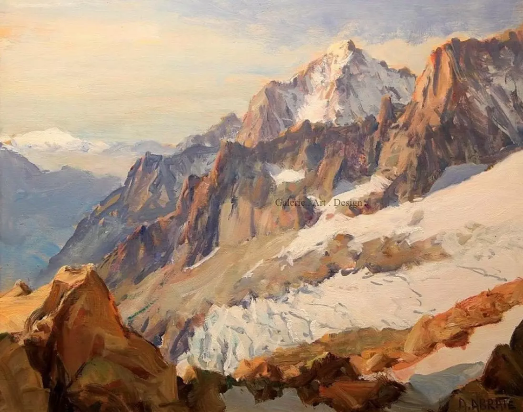 Image Chaine du Mont-Blanc vue du Grand col Ferret