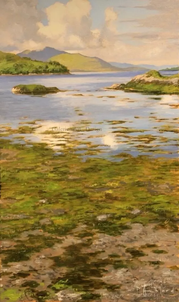 Image Bord de lac en Écosse 