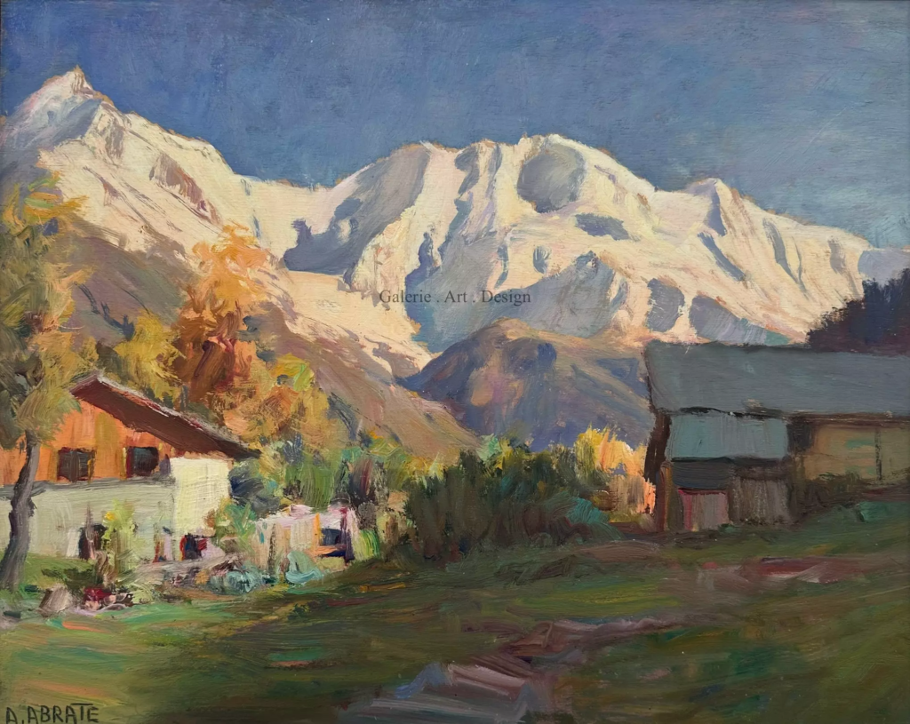 Image Saint Nicolas de Véroce et les Dômes du Miage