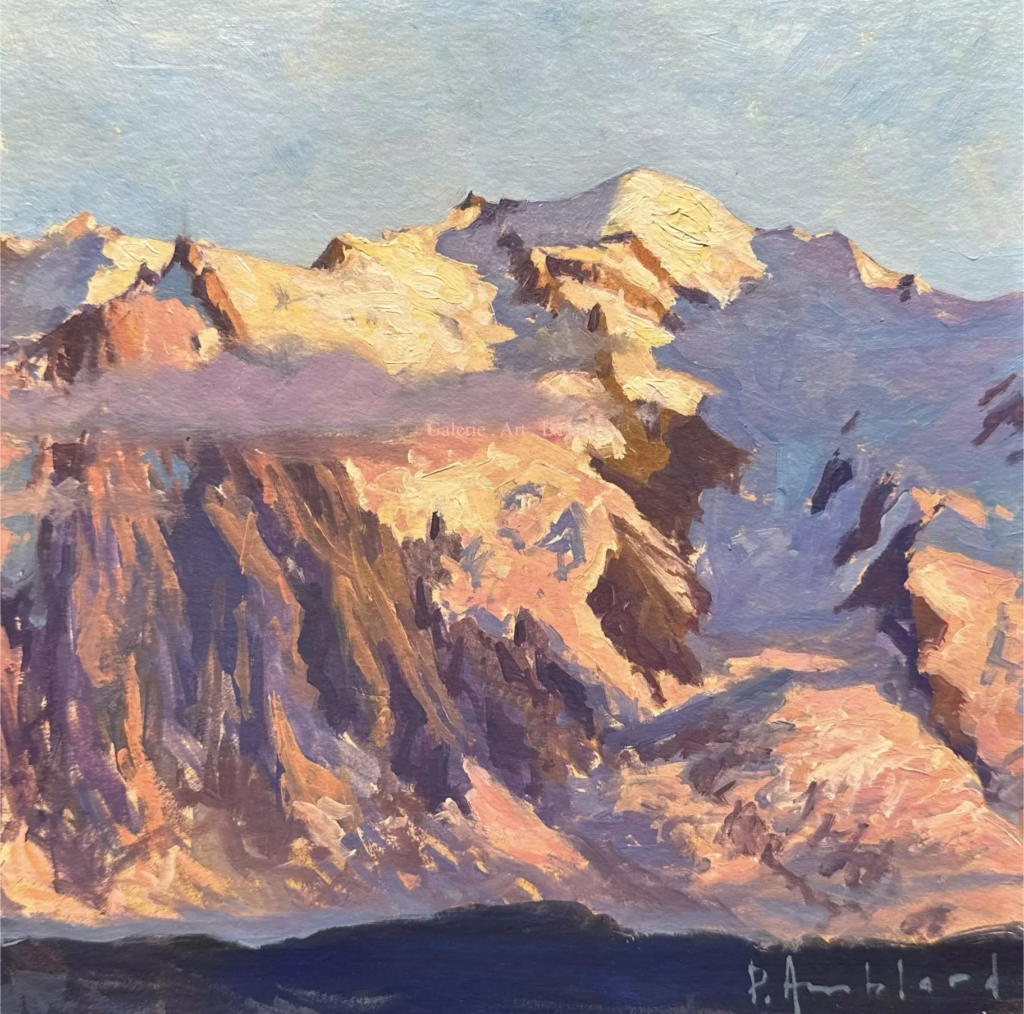 Image Rose Mont Blanc