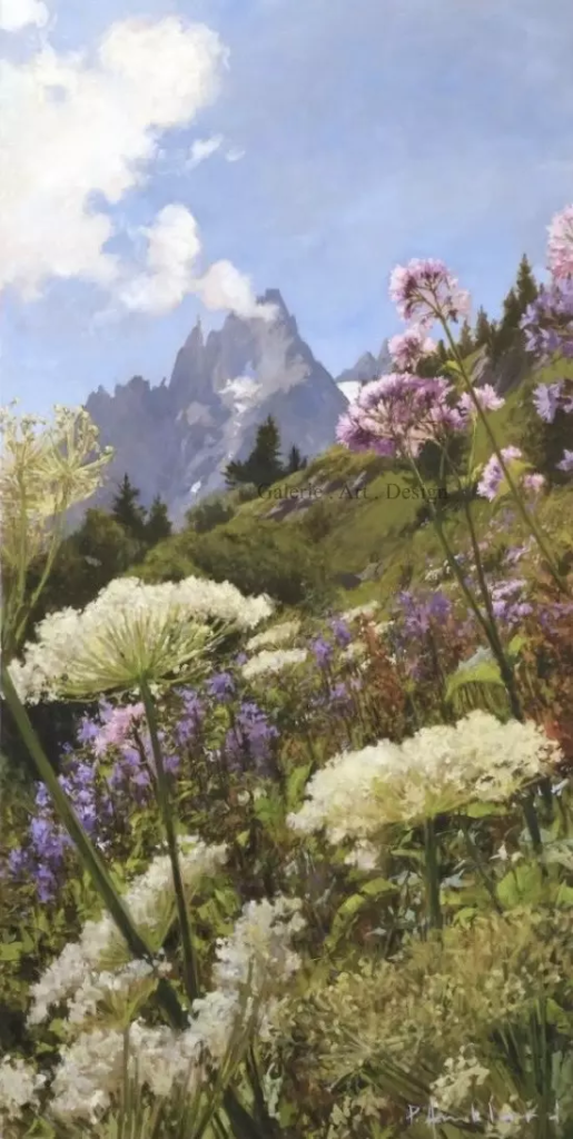 Image Charmoz en fleurs