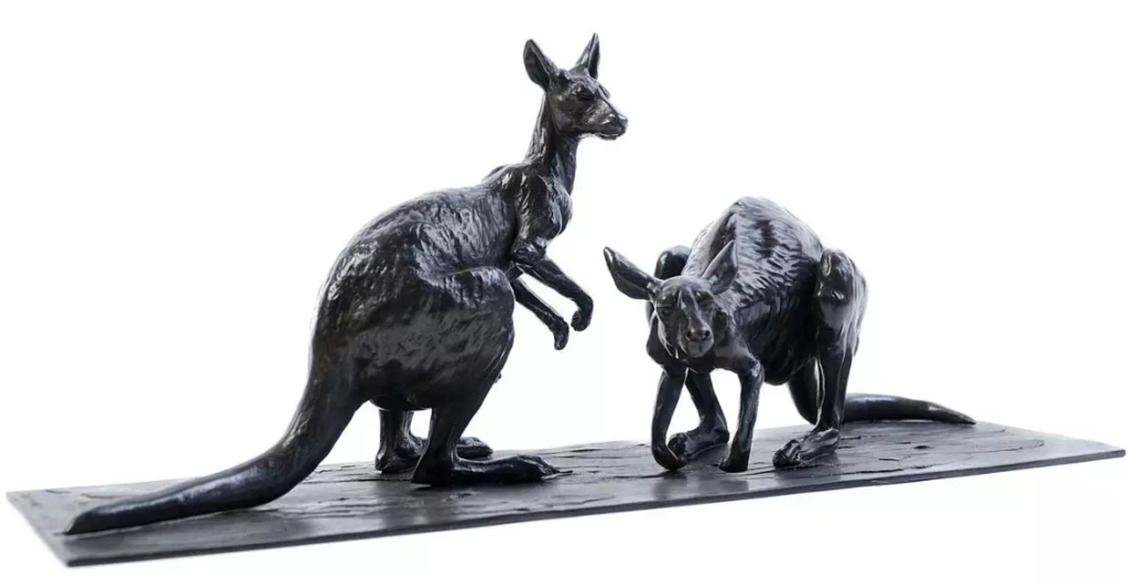 Image Les deux kangourous roux