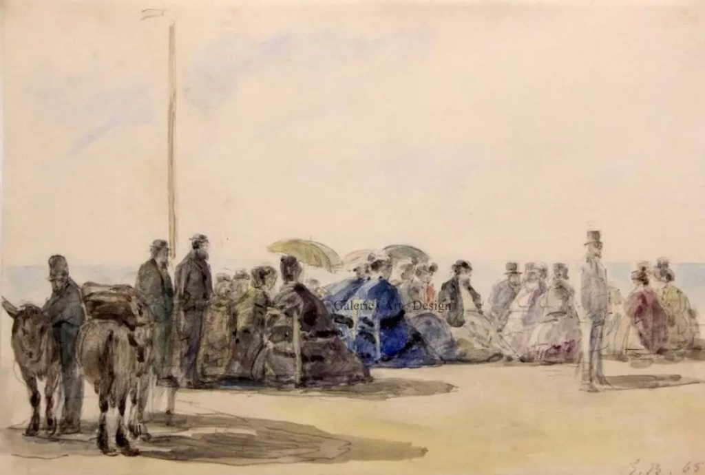 Image La plage de Trouville