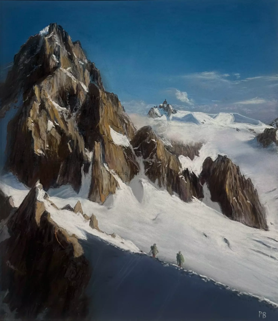 Image La Cordée sur l’arête