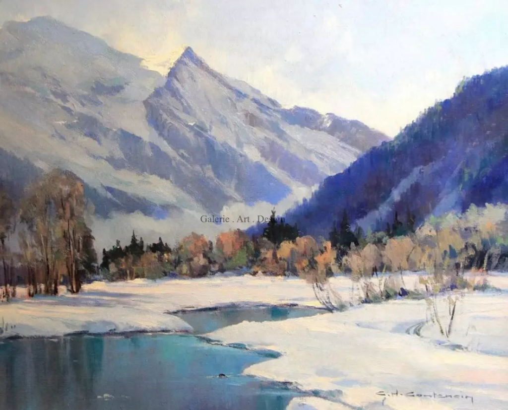 Image La vallée de Chamonix en Hiver