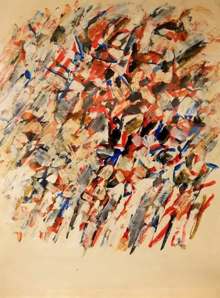 Image Composition abstraite 1965