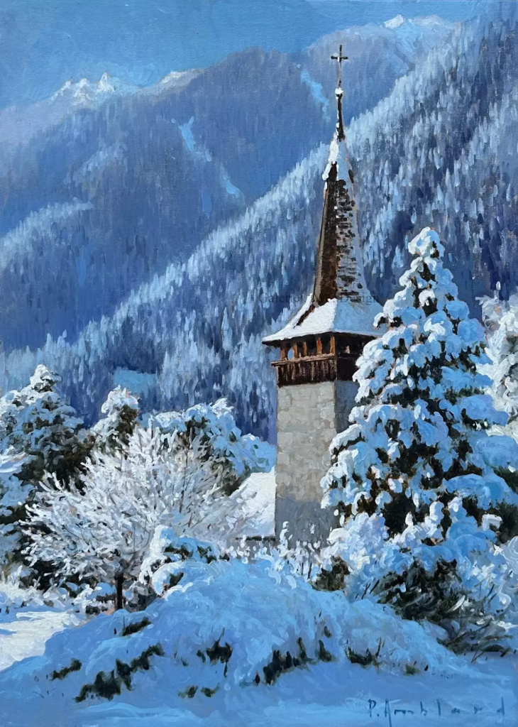 Image La Chapelle des Praz en hiver