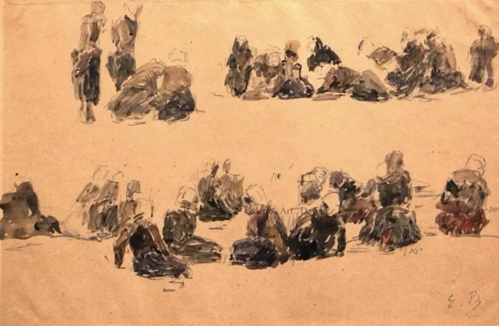 Image Femmes au travail sur la plage