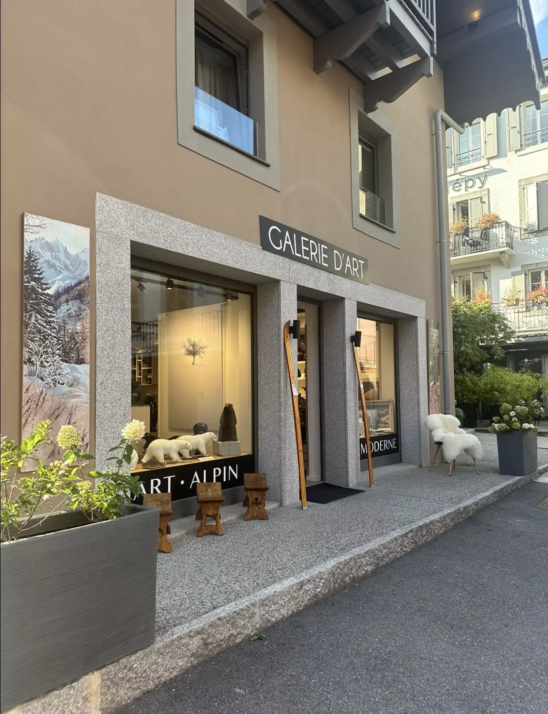 Galerie Art Design, Galerie d'arts à Chamonix