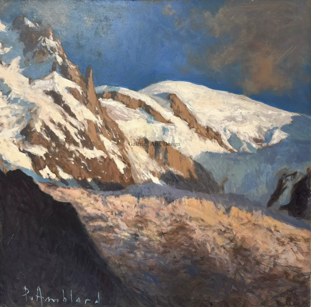 Image Lumière sur le Mont-Blanc