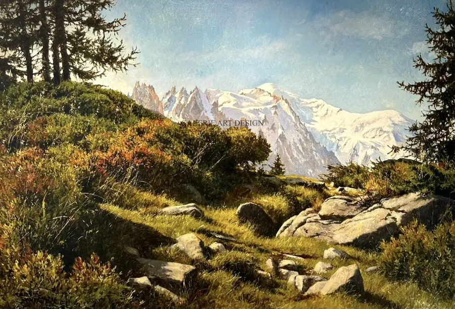 Image Paysage d’automne à Chamonix