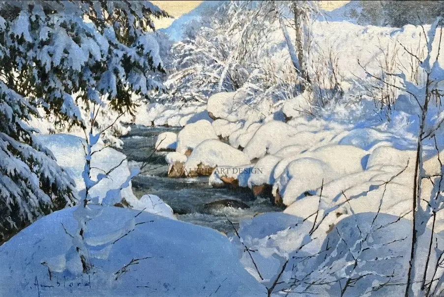 Image Neige et lumière