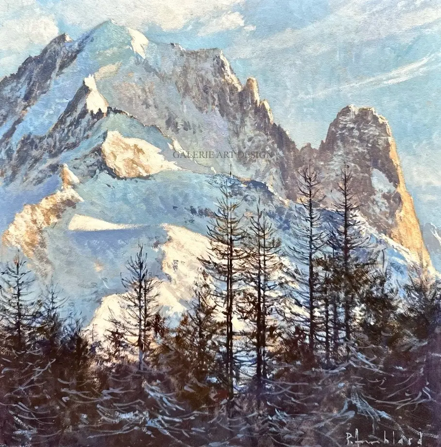 Image La Verte depuis le Col des Montets